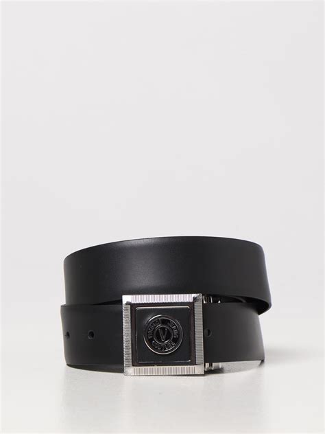 versace jeans couture belt men's.